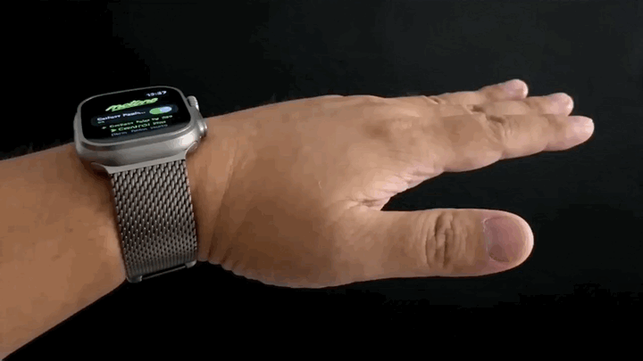 Rotate wrist inward, return, pause 1 second